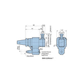@Tapper Type M2 - M6 - Makotools Industrial Supply Tools for Metal Cutting